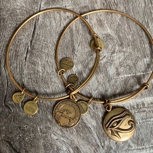 2 Alex and ani bracelets